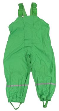 Zelené šušťákové nepromokavé na traké nohavice impidimpi