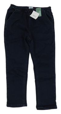 Nové - tmavomodré teplákové skinny rifle Next