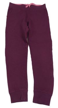 Švestkové tepláky H&M