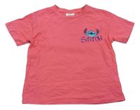 Lososové tričko so Stitchem Primark