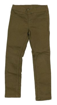Khaki džegíny H&M