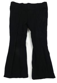 Černé flare legíny H&M