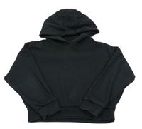 Čierna crop mikina s kapucňou F&F