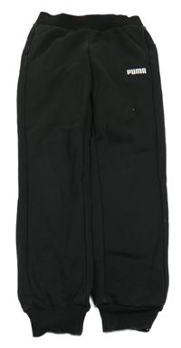 Černé tepláky s logem Puma