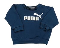 Tmavomodrá mikina s logom Puma