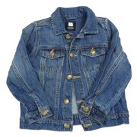 Tmavomodrá riflová bunda Next