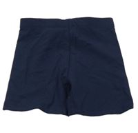 Tmavomodré elastické kraťasy Pocopiano