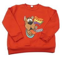 Červená mikina - Scooby Doo