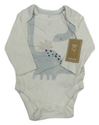 Nové - Bílé body s diny Mothercare