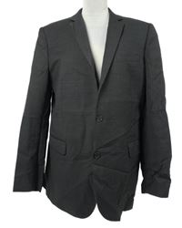 Pánské tmavošedé sako David Jones 