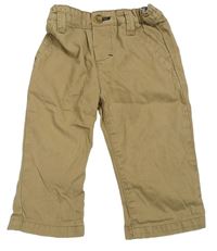 Béžové plátěné chino kalhoty Mamas&Papas