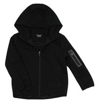 Čierna prepínaci mikina s kapucňou zn. Primark