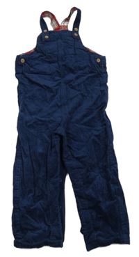 Tmavomodré na traké manšestráky M&S