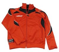 Čereno-čierna športová prepínaci mikina s logom Saller