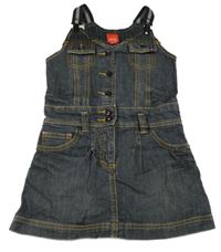 Tmavomodré riflové šaty Esprit