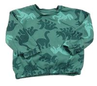 Zelená mikina s dinosaurami Primark