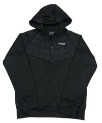 Čierna thermo mikina s logom a kapucňou MCKENZIE