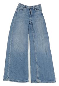 Světlemodré wide leg rifle H&M