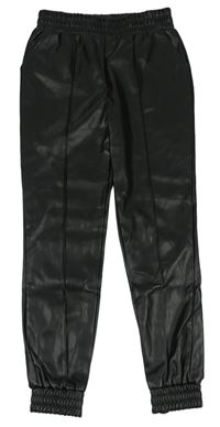 Čierne koženkové nohavice Primark