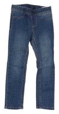 Modré džegíny H&M