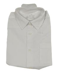 Nové - Bílá košile s krátkým rukávem 