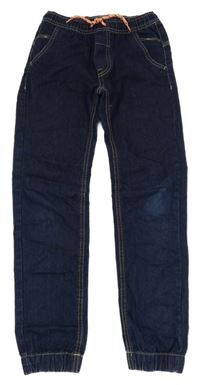 Tmavomodré jogger rifle 