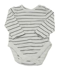Bielo-čierne pruhované body George