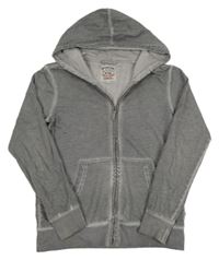 Sivá prepínaci mikina s kapucňou Pocopiano