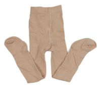 Světlerůžové punčocháče H&M