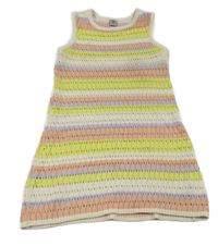 Farebné pruhované pletené šaty Tu