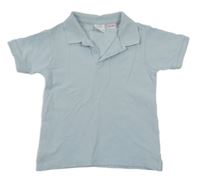 Svetlomodré polo tričko Zara
