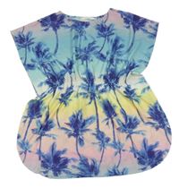 Farebná tónovaná plážová tunika s palmami H&M