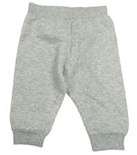 Šedé melírované tepláky H&M