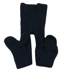 Tmavomodré punčocháče C&A