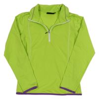 Limetkové funkční mikinotriko s logem CMP