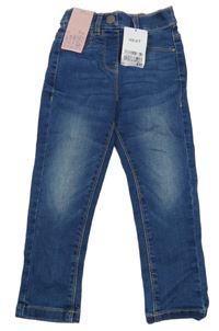 Nové - modré rifľové džegíny Next