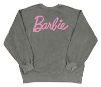 Tmavošedá mikina s logem - Barbie zH&M