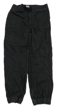 Černé cuff chino rifle L&D