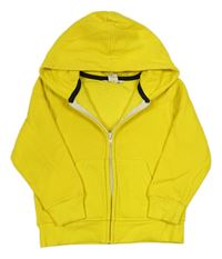 Horčicová prepínaci mikina s kapucňou H&M