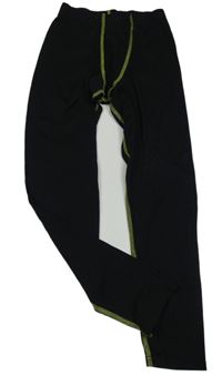 Černé spodní funkční kalhoty Crane