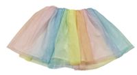 Farebná trblietavá tylová sukňa H&M