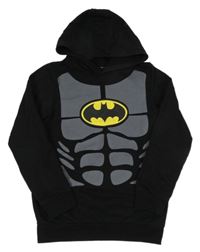 Čierna mikina s kapucí - Batman LC Waikiki