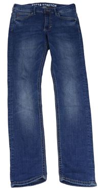 Tmavomodré skinny rifle H&M