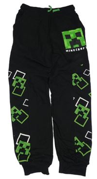 Čierne tepláky s Minecraft