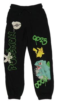 Čierne tepláky s pokémony Primark