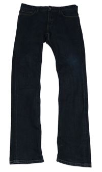 Tmavomodré skinny fit rifle 