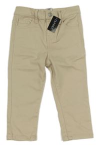 Nové - béžové skinny kalhoty dunnes