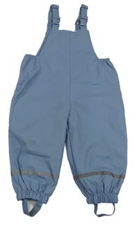 Světlemodré nepromokavé laclové kalhoty Ergee