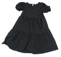 Čierne šušťákové šaty H&M