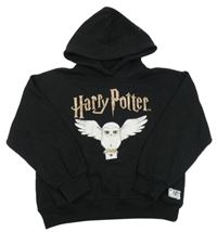 Čierna mikina s Hedvikou a kapucí - Harry Potter